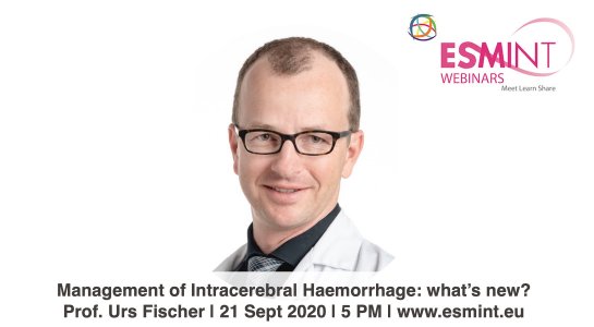 Webinar: Management of intracerebral haemorrhage.