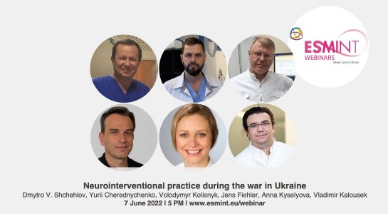 Webinar about Neurointerventions in the Ukraine.