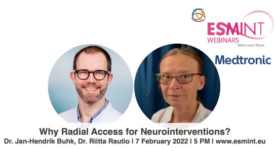 Webinar on Radial Access with Dr. Buhk and Dr. Rautio.