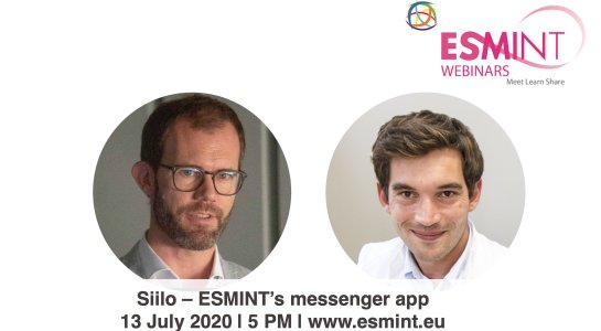 Webinar about Siilo with Buhk and Rouchaud.